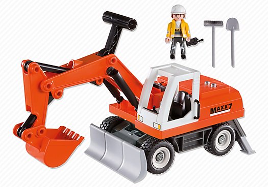 Camion playmobil chantier city action 6861