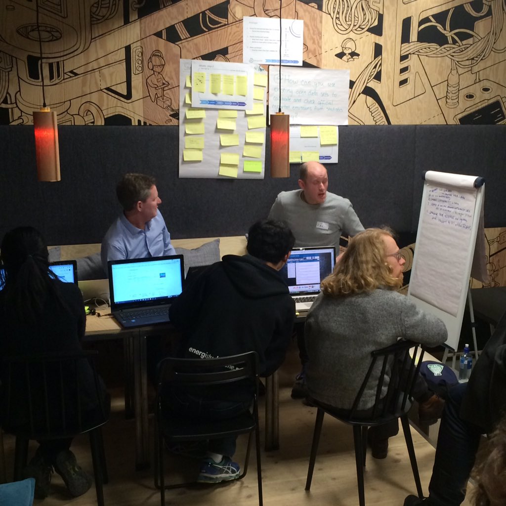 sollazophoniasd's tweet photo. Team Polarbears hard work paid off! Congrats w/winning the #Trondheim #Climathon  @NTNU @ckicnordic https://t.co/Cb9VOcS6ET