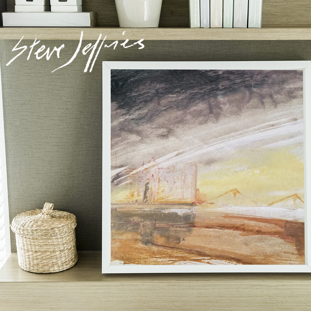 SJeffriesArt's tweet photo. 'April showers over the Clyde', an expressive watercolour #painting perfect for the office - https://t.co/L5XxFPWU4A https://t.co/PsJtZYW29D