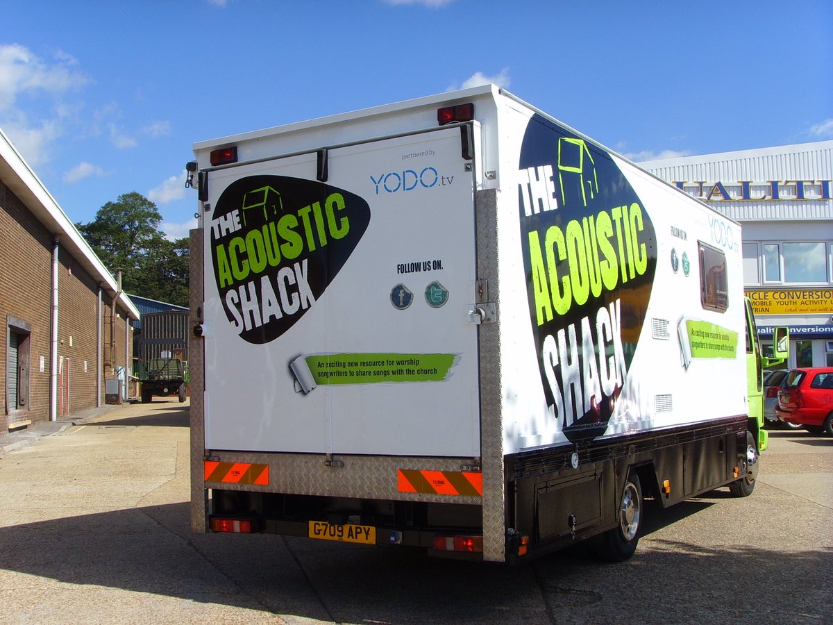 AcousticShack's tweet photo. We have decided to sell our Mobile Truck - if you are interested or would like more details then get in contact. https://t.co/Yd4oS4yFyy