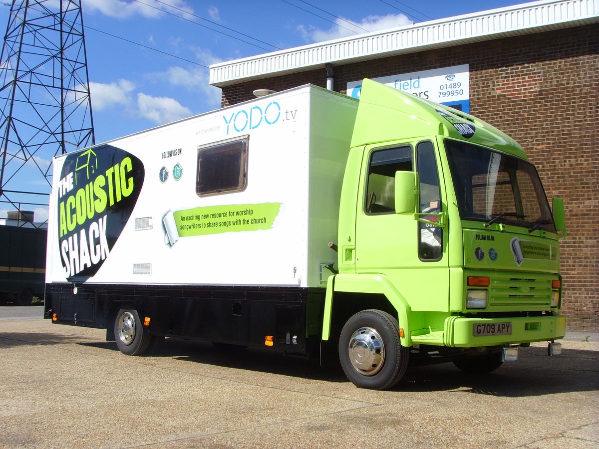 AcousticShack's tweet photo. We have decided to sell our Mobile Truck - if you are interested or would like more details then get in contact. https://t.co/Yd4oS4yFyy