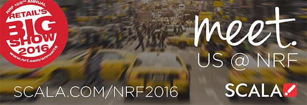 ScalaInc's tweet photo. Visit https://t.co/PsAIFS5H2k to get a peek at what we're showing! Don’t forget to grab the Meet #app #nrf2016 https://t.co/2WA7qHPCor
