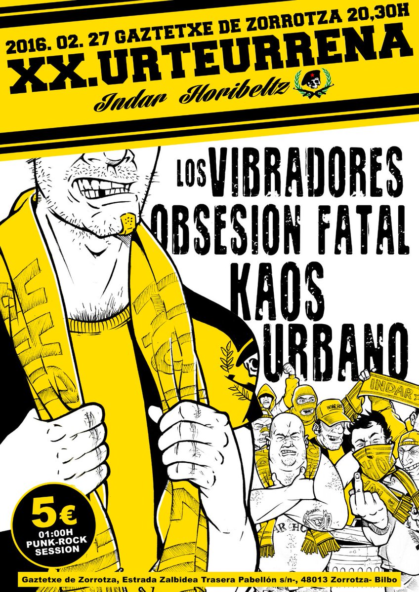 indar_horibeltz's tweet photo. Cartel Oficial del XX. ANIVERSARIO/ Kartel ofiziala. https://t.co/tMuz7qofBH