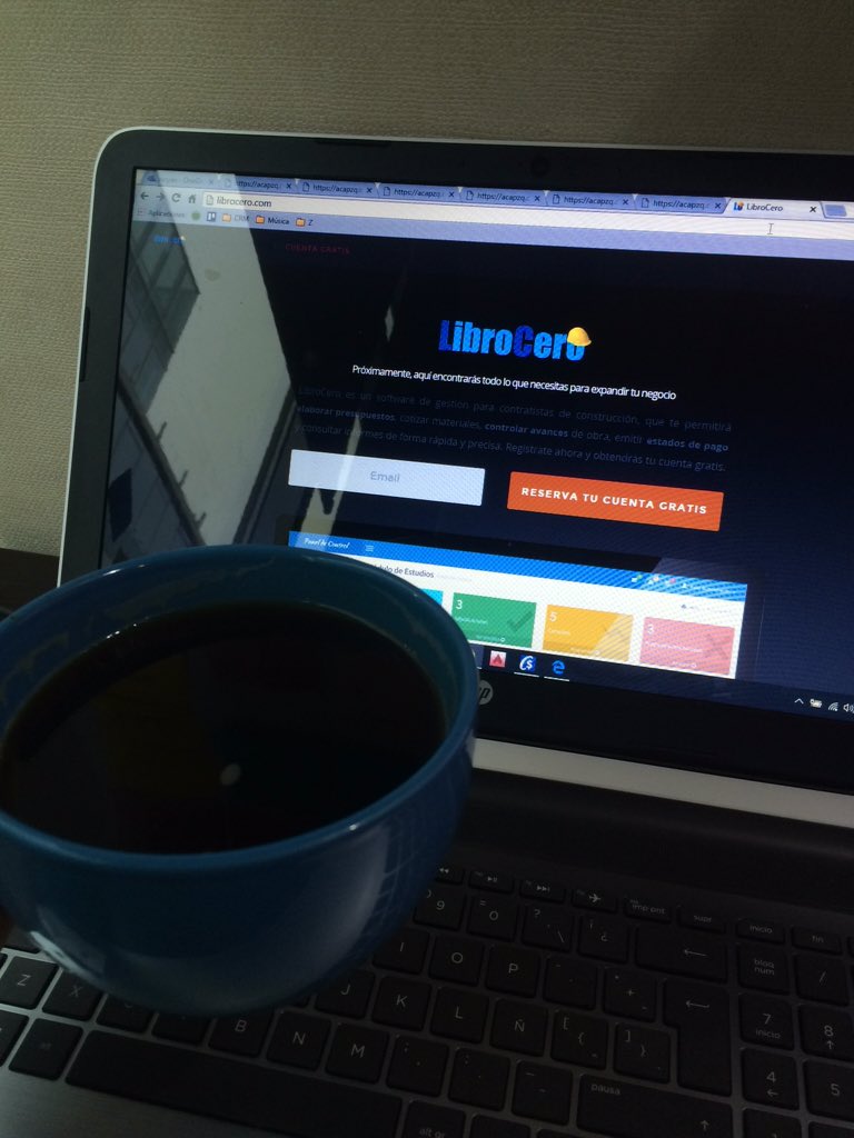 LibroCeroApp's tweet image. Es difícil que tu obra quiebre por comprar café; es seguro q lo hará si tu personal anda somnoliento en las mañanas