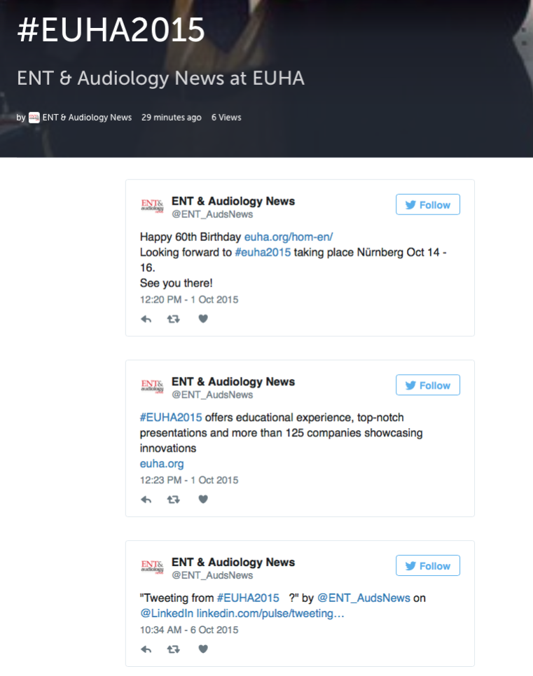 ENT_AudsNews's tweet photo. We've uploaded all our tweets from #EUHA2015 and #BAAConf to our storify page https://t.co/0RfQ8xHmVy https://t.co/um70u6rCTV