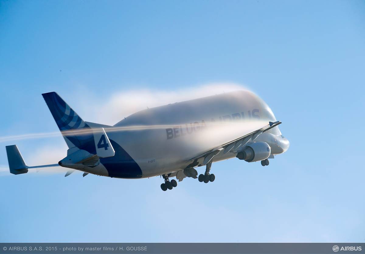 Airbus's tweet image. Happy anniversary #Beluga! 20 years of service today! goo.gl/6R722y