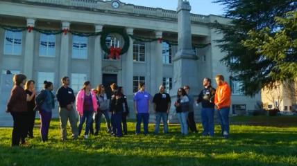 WLOS_13's tweet photo. Rutherford Co students rally against homophobia in support of friend https://t.co/dViSd9q66D #LiveOnWLOS https://t.co/wjaTBGNDVS