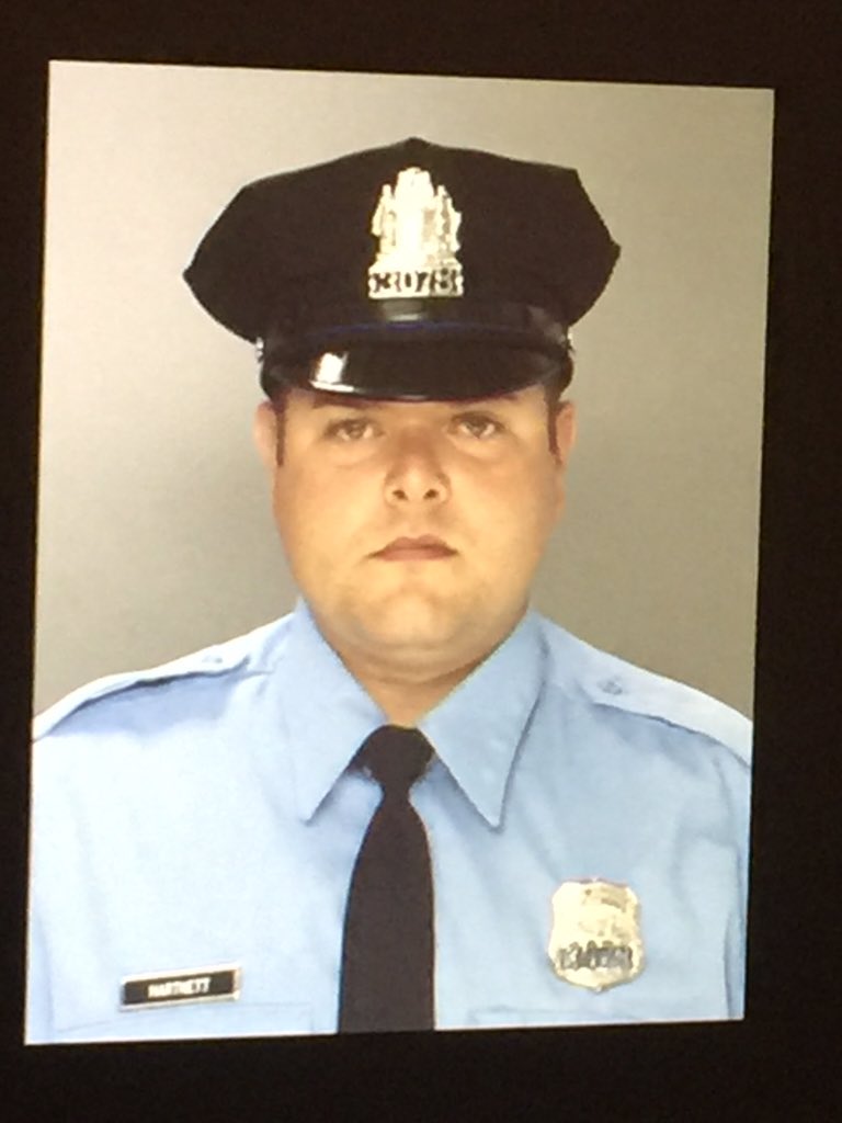 Philadelphia officer Jesse Hartnett shot by Muslim terrorist