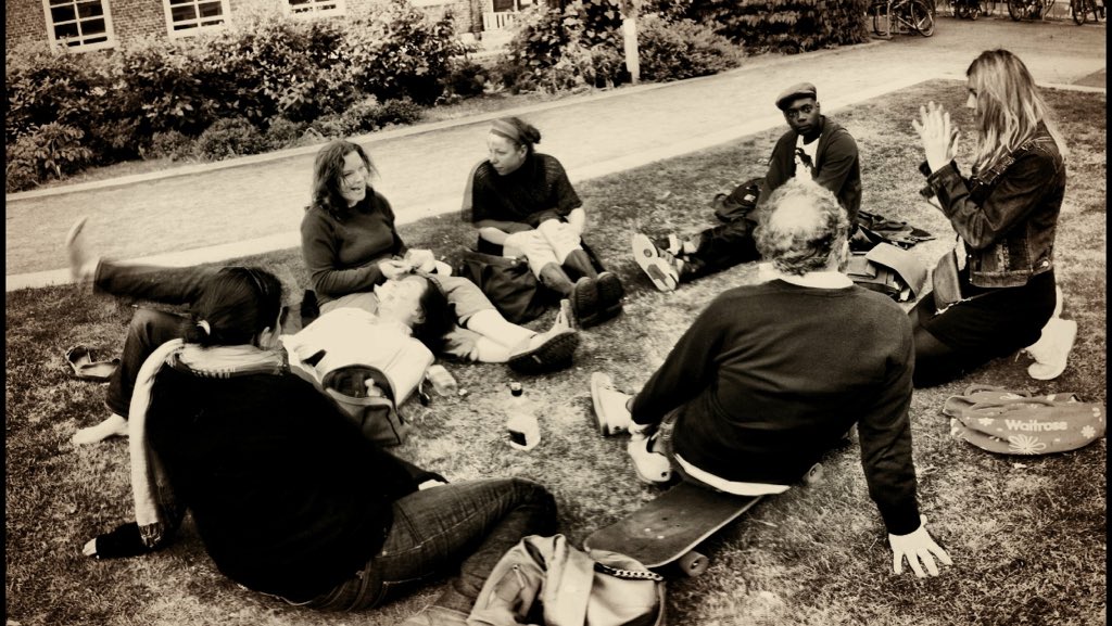 unwriteables's tweet image. A photo of @unwriteables I n the early days :-) @SavillDavid @keithjlondon @olyknez @marthakclose @CEMedford