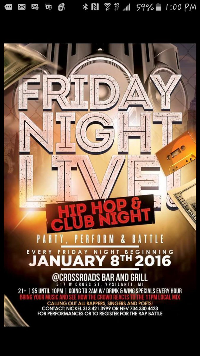 Crossroads_pub1's tweet photo. Come enjoy some great music and amazing drink specials! #EMUPartyLife #TheDrunkenEagle #YpsiReal #EMUParty #music https://t.co/T0K70QUgrT