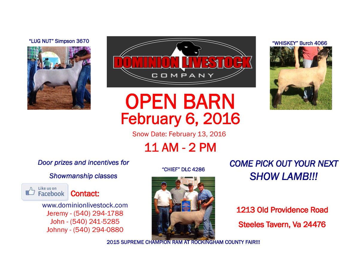 Come see us on February 6 -