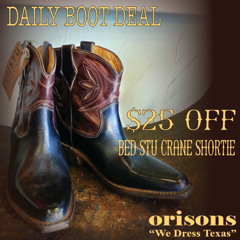 orisonsboutique's tweet photo. FRIDAY BOOTIE CALL! Also $100 OFF ANY #OldGringoBoots through the #weekend! #FashionBoots #FridayDeals #SaveBIG https://t.co/MBrklfWFnX