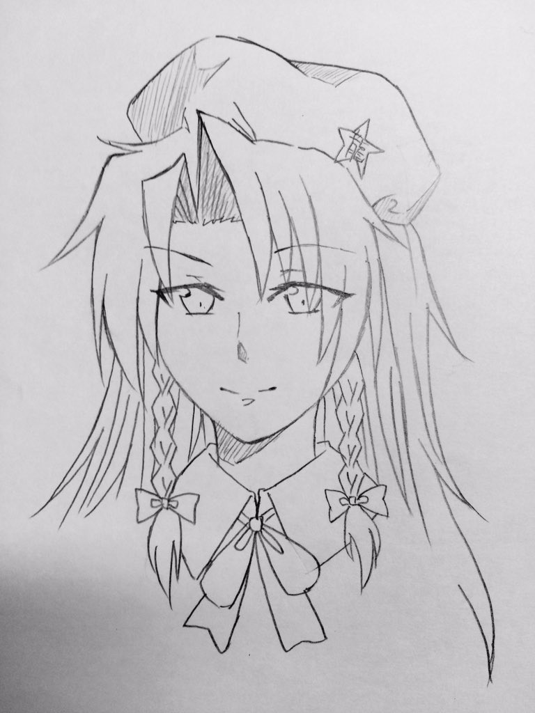 綾瀬川さん美鈴!(@alufald2 )
写真と、あとシャーペンで線をなるべく綺麗に描けば雰囲気出せるのではないかと思ってやってみたのですが…どうかな 
