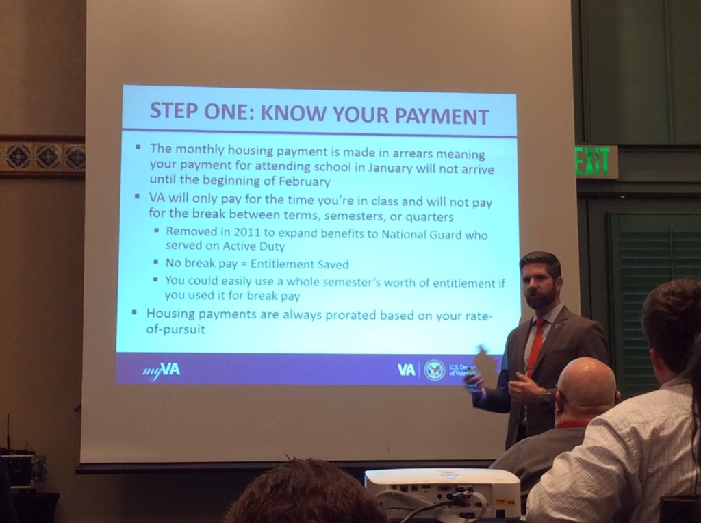 JCCCVeteranSvcs's tweet image. How to be a GI Bill Ninja. 

#NatCon2016