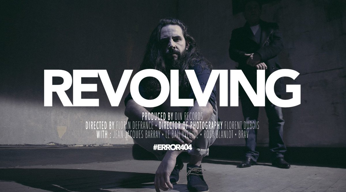 Dinrecords's tweet photo. REVOLVING, ce sera le 1er extrait du nouvel album ERROR 404 de @Bravworld !

RDV lundi 18H pour le clip !

#ERROR404 https://t.co/BPp650rnFC