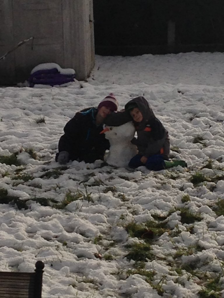 Making snowmen
