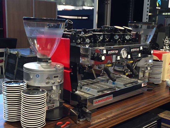 Come check our #custom #lamarzocco #linealove #z1 #byzink #segafredo @horecava at Amsterdam RAI starting 11 Jan!