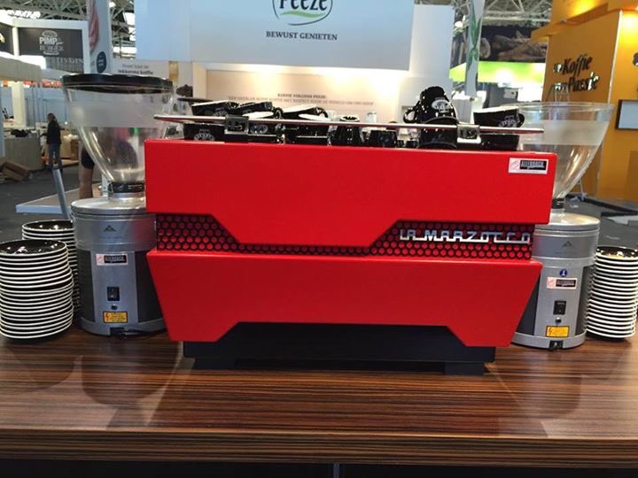 by_zink's tweet photo. Come check our #custom #lamarzocco #linealove #z1 #byzink #segafredo @horecava at Amsterdam RAI starting 11 Jan! https://t.co/eDTyelKbZx