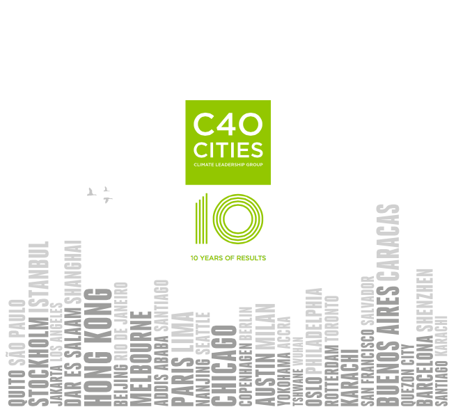 c40cities's tweet photo. Mayors & special guests contributed to C40’s #10YearsOfResults blog over the last year https://t.co/RQb4muDo8B https://t.co/UIZ9loONIf