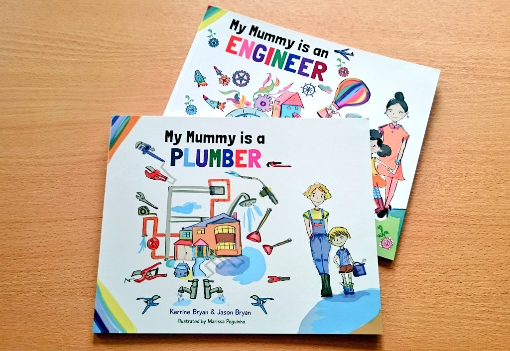 Science_Council's tweet photo. Look what arrived in the post... We love these STEM career books by @KerrineBryan! Cc @EngCouncil https://t.co/etPX0AxKwK