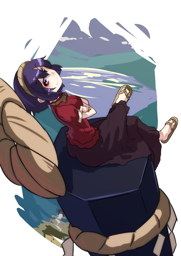 八坂神奈子 「かなこさま#深夜の真剣お絵描き60分一本勝負 」|はしろのイラスト