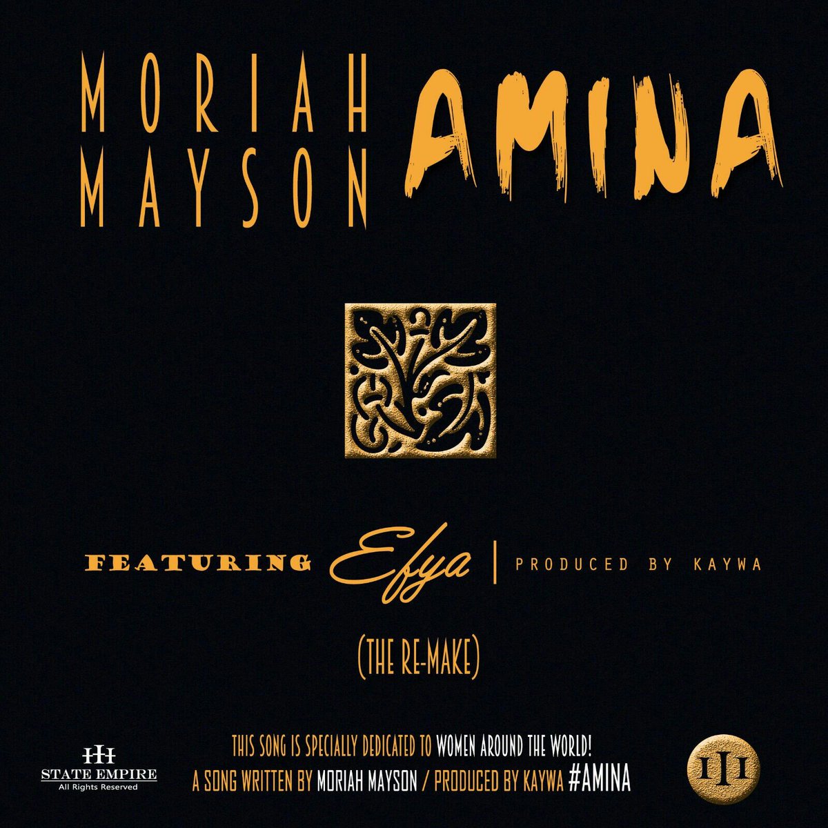 ToubaGhana's tweet photo. Moriah Mayson feat Efya - AMINA (Produced by Kaywa) #JAMwithAMINA 
#TheMAYSON                 
#Gingam           ... https://t.co/3gQeljPntU