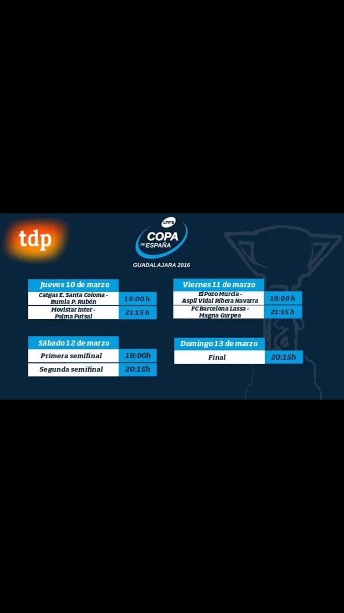 PressingFutbol's tweet photo. Ya tenemos los horarios de la #CopaLNFS de Guadalajara https://t.co/tSfzowjdnB