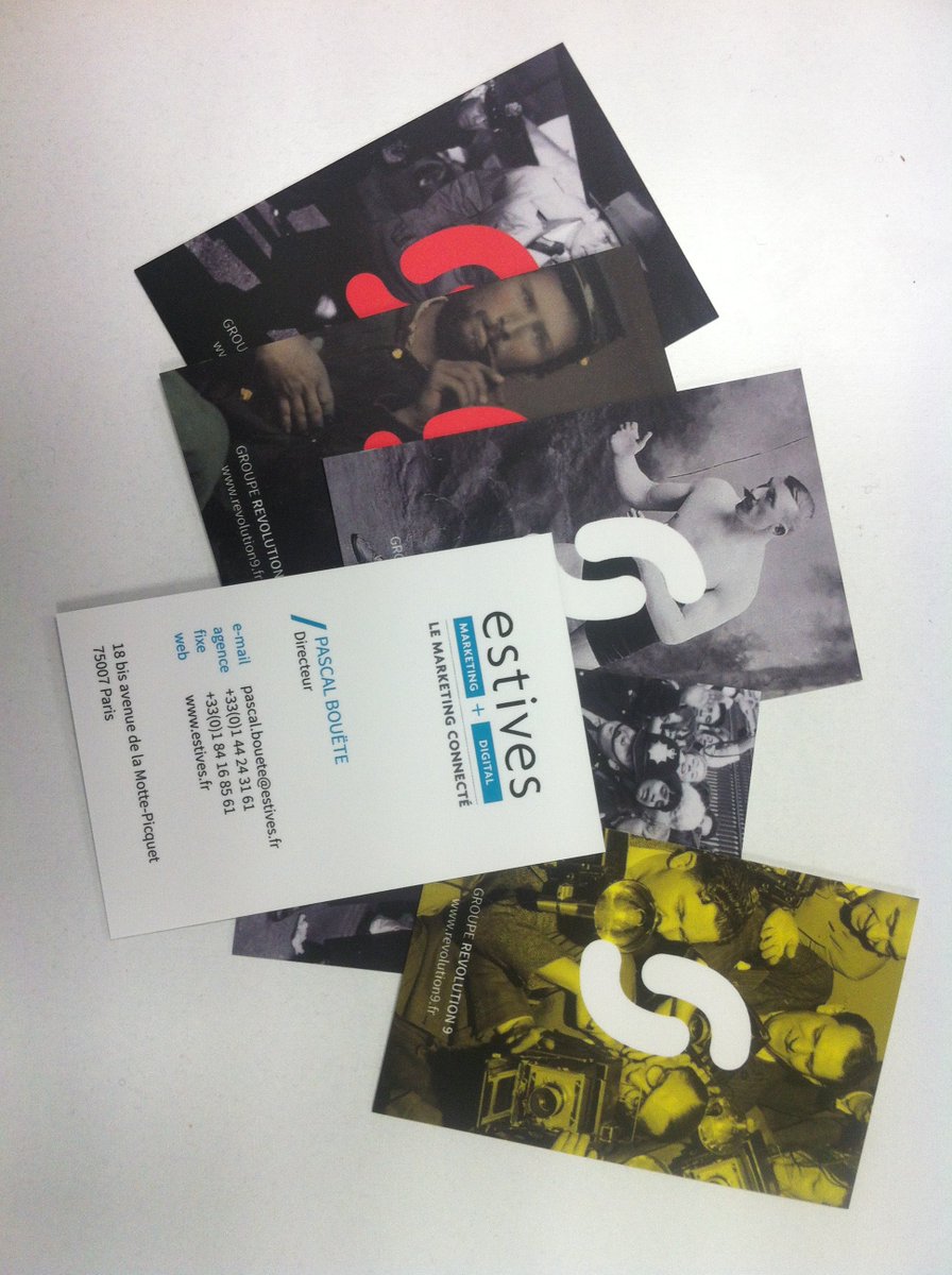 Estives_'s tweet photo. Les nouvelles cartes de visite Estives sont arrivées ! Laquelle préférez-vous ? https://t.co/9mtSzw1sIm