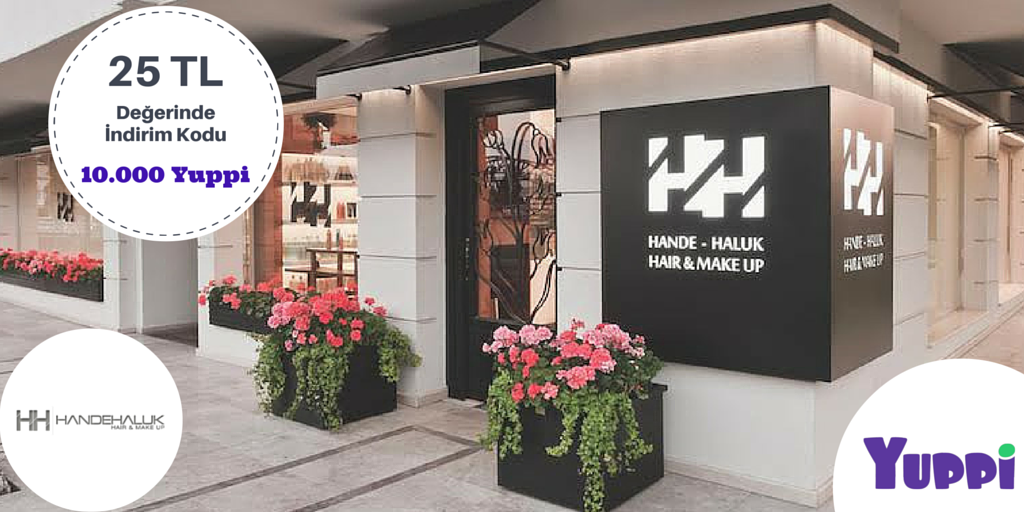 YuppiMobile's tweet photo. HANDEHALUK Hair &amp;MakeUp'da 25 TL değerinde indirim kodu 10.000 Yuppi
https://t.co/gR246E3mbg https://t.co/AVAigBhceV