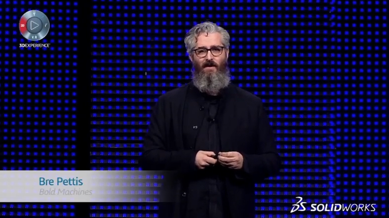 3DSNorthAmerica's tweet photo. See Bre Pettis discuss Future of Design & #Innovation #SWW15. See @SOLIDWORKS at #CES2016! https://t.co/Et3KMXMunr https://t.co/ypAAz8NAA5