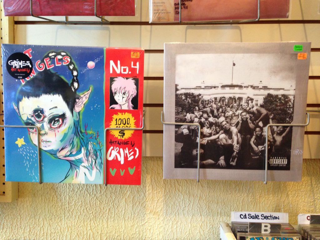 Kendrick Lamar back in stock &amp; Grimes finally in stock!