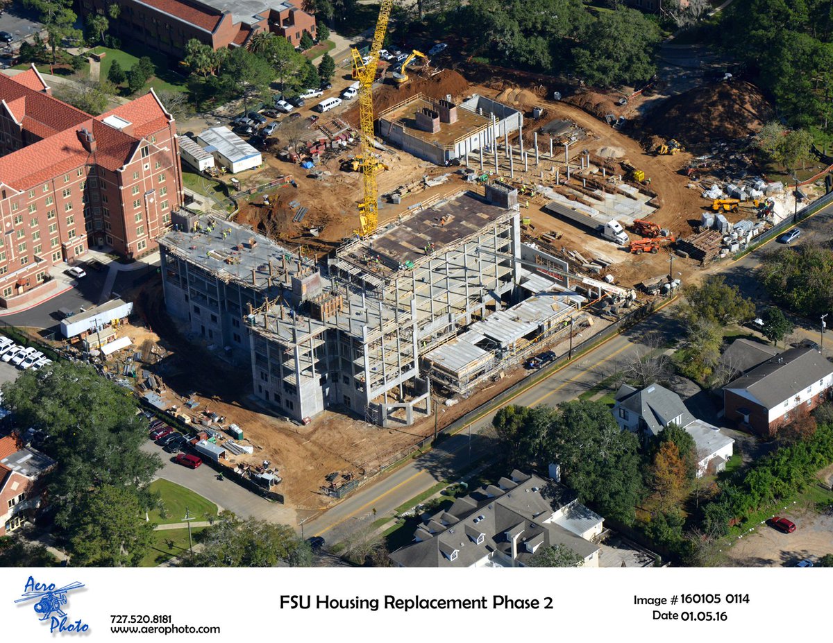 HousingFSU's tweet photo. Hard to believe that 9 months ago this area looked very different! #replacementproject #yourjourneystartshere https://t.co/kFnQYYWEeq