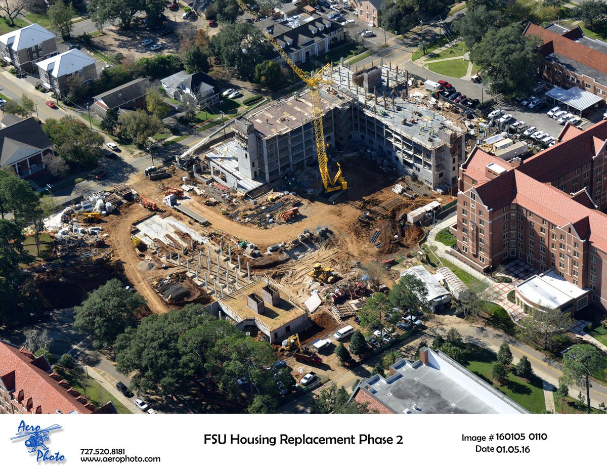 HousingFSU's tweet photo. Hard to believe that 9 months ago this area looked very different! #replacementproject #yourjourneystartshere https://t.co/kFnQYYWEeq
