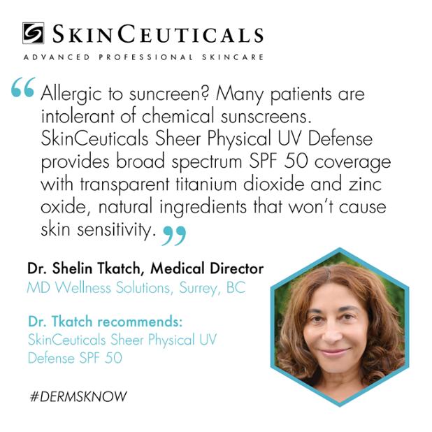 SkinCeuticalsCa's tweet photo. Skin Tip: Dr. Shelin Tkatch of @MDWellnessSolut in Surrey, BC shares her skin tip ft. #SkinCeuticals. https://t.co/JYfj2EzpYU