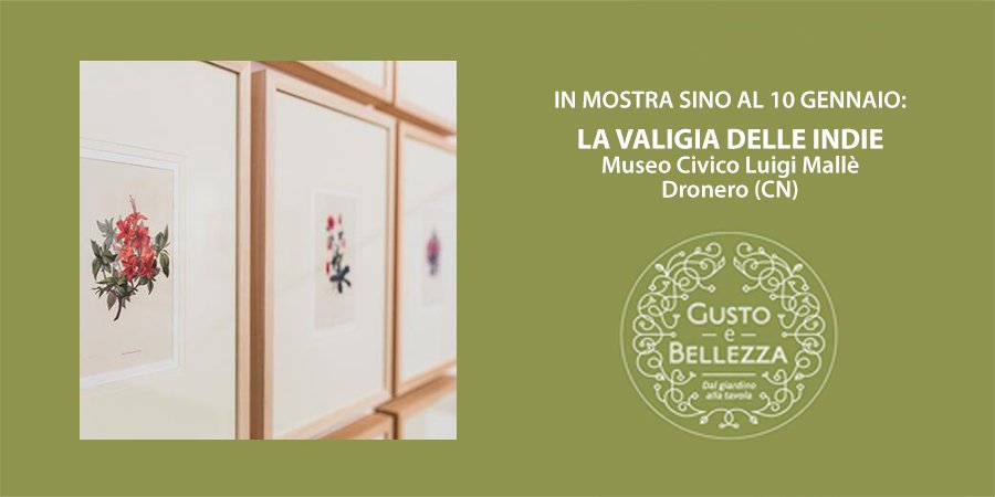 gustoebellezza's tweet photo. "La valigia delle Indie" in mostra a #dronero sino al 10 gennaio.
Scopri di più > https://t.co/nyERToU7DM https://t.co/qHhWs4DBSf