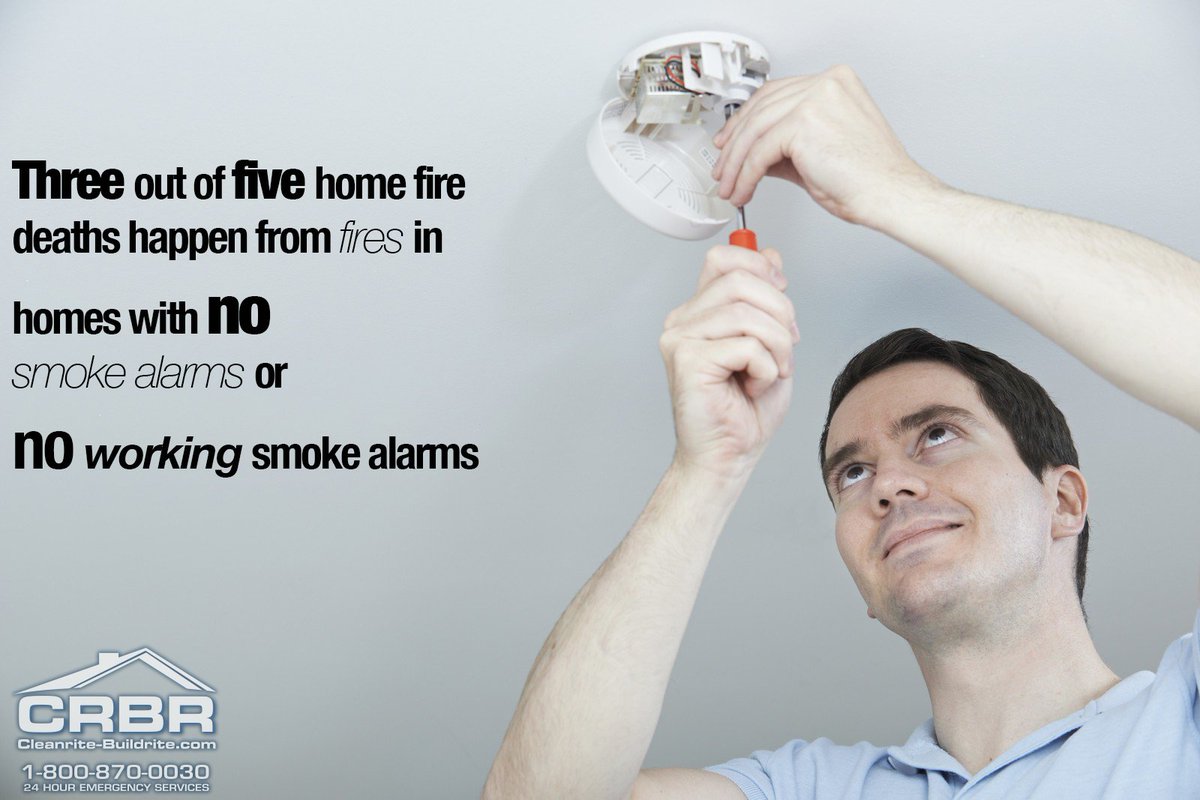 CRBR_INC's tweet photo. #firedamagefriday: When was the last time you replaced or checked your #smokealarm .@NFPA https://t.co/WG4anX6Pc0 https://t.co/IMfXNFYE7a