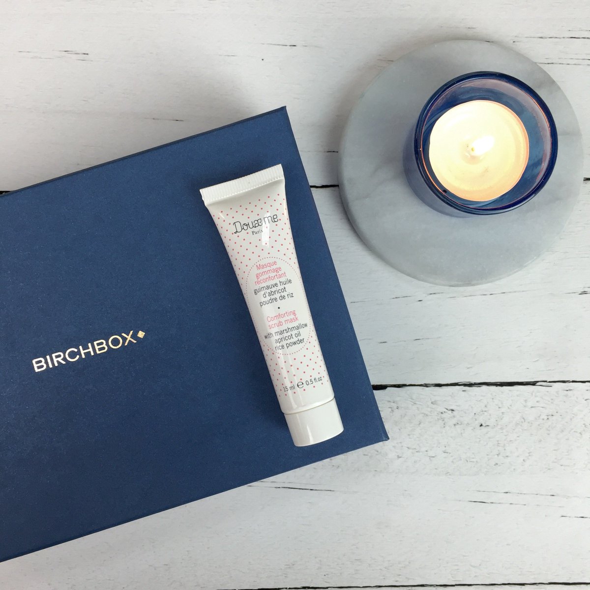 BirchboxFR's tweet photo. #BBTeasing Retrouvez le Masque Gommage Réconfortant @DouxMe dans certaines Birchbox de janvier ! https://t.co/Cm60MsMZrb