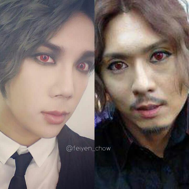 feiyen_chow's tweet photo. The most wonderful couples contact lens in the world~really look so nice โฅ___โฅ
#WaitingForROMEO #ROMEO #RedEyes https://t.co/E188o8FKyQ