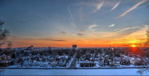 stoneworksmi's tweet image. Kalamazoo is our HOME! This was taken from the back of #wmu east campus overlooking thd vine district