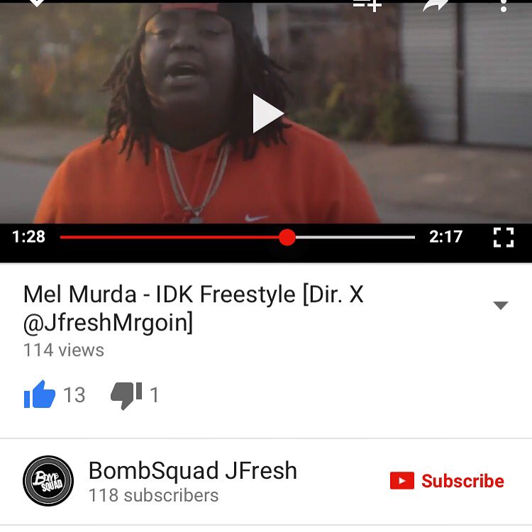 Mel_murda1's tweet photo. 🚨🚨🚨 HIT DA LINK IN MY BIO 🚨🚨🚨 IDK FREESTYLE VLOG/VIDEO 🔥🔥🔥 #murdacapital🔫 #mixtapecomingsoon https://t.co/gDpWS30l7Z