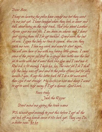 A letter I may have written to the incompetent London police force