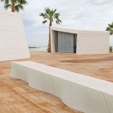 Bins with anti terrorism attributes! A sign of the times. Fun outside seating as well we.uk.com/blog/metalco