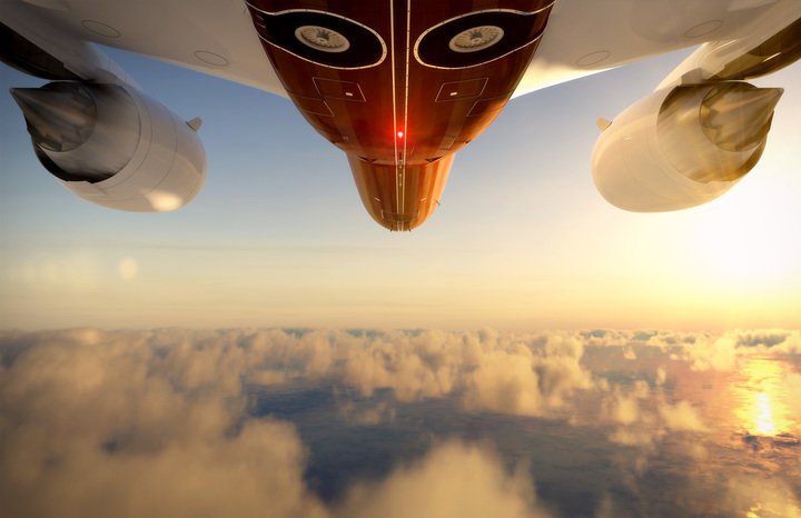 PriorityOneJets's tweet image. This Private Jet Looks Like a Flying Superyacht townandcountrymag.com/leisure/travel… via @TandCmag