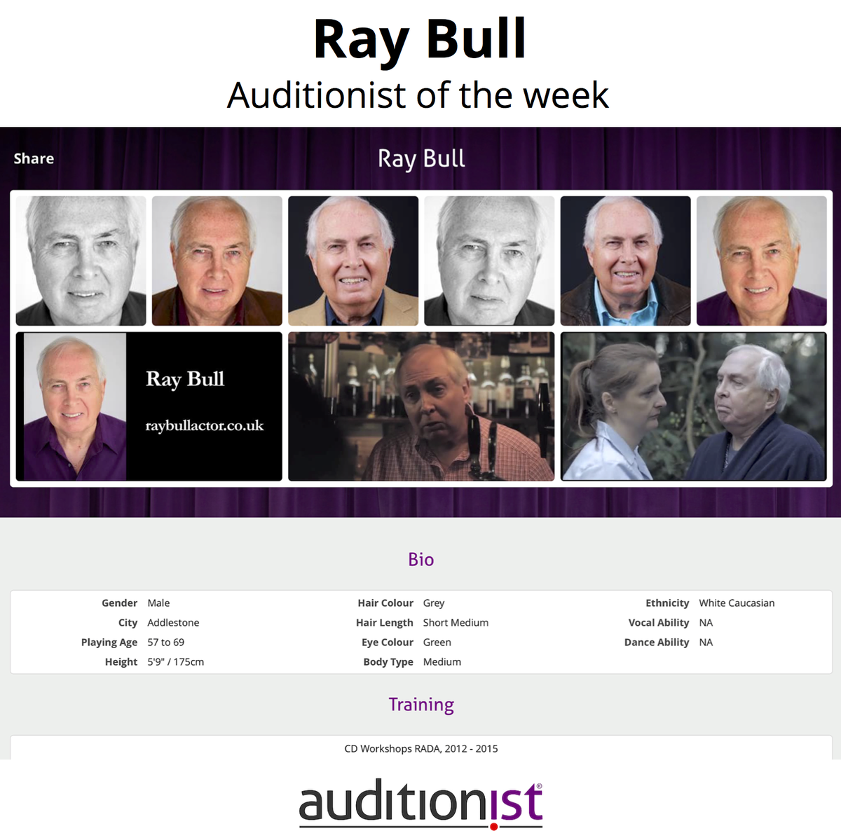 Auditionist's tweet photo. #Actor #RayBull (@hisaronu0707) is Auditionist of the week. See him #acting now at https://t.co/4NUUNPLzxn https://t.co/QKuRAZQtKF