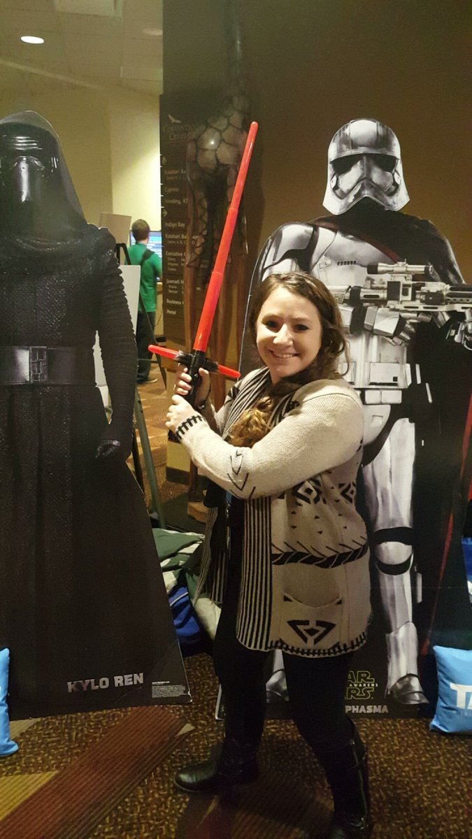 hspetalnick's tweet photo. Killin the force at #CodeMash2016 with #TMWCodeMash #msfactory https://t.co/Hx7D6cYZv3