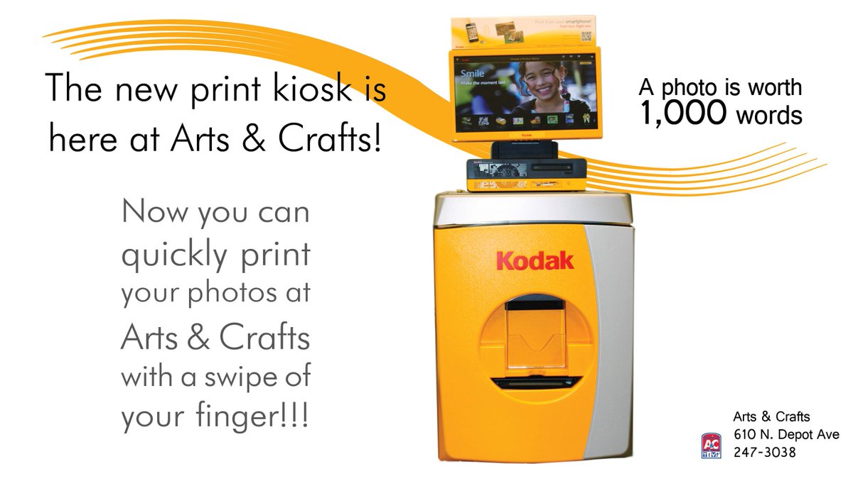 fss_marketing's tweet photo. Save $$ and time by printing your holiday photos at the Arts &amp; Crafts Center photo kiosk! https://t.co/ahMDR3fEAm