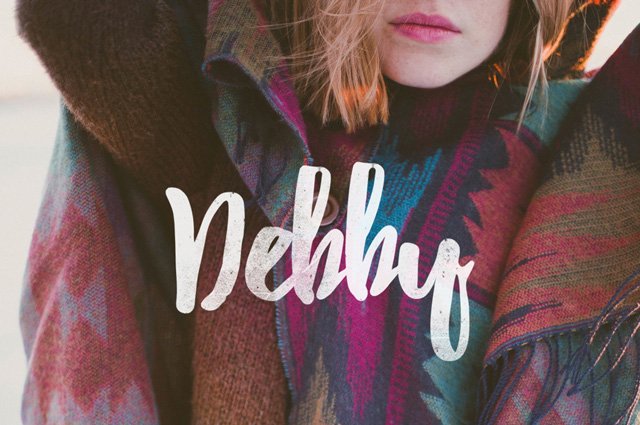 Debby is a hand-drawn typeface
Get it for #free in The Massive Freebie Bundle bit.ly/1SCrvvy