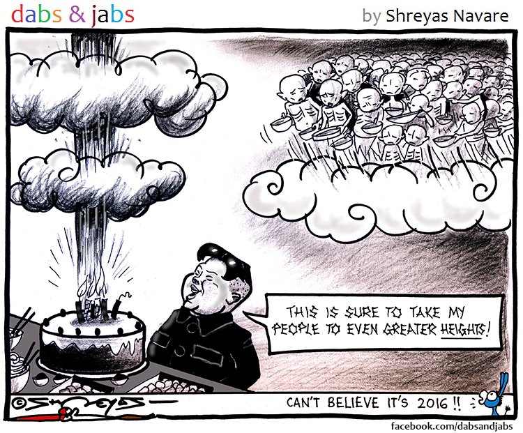 dabsandjabs's tweet image. #HT #cartoon on N Korea's nuclear test!
#KimJongUn #NorthKorea #NorthKoreaNuclearTest #Asia
tinyurl.com/ngbovtb