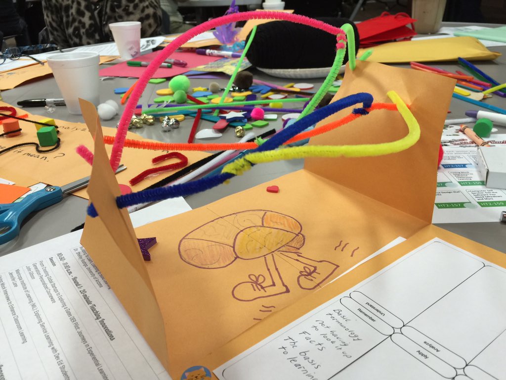 louisesoswim's tweet photo. Firing up the brain using Bloom's Taxonomy. #GCCinnovate https://t.co/zgMJJlrMOa