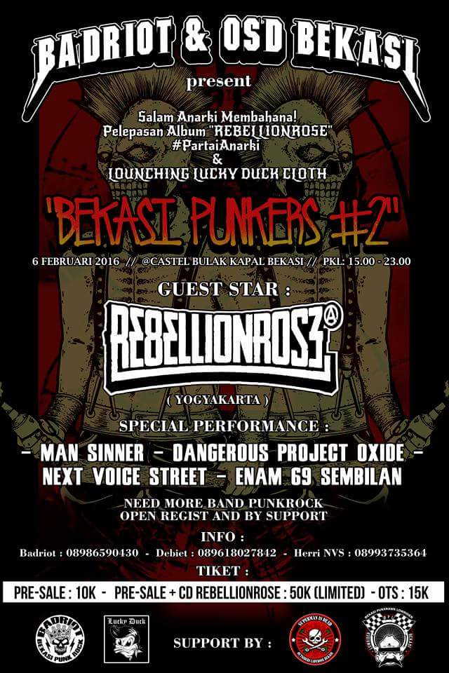 BAKAR BAKAR BAKAR presale 50k (tiket + Cd RebellionRose) bisa diburu di → <a href="/BADRIOT_Bekasi/">BADRIOT</a> <a href="/OSDBEKASI/">outSIDer BEKASI</a> Grab it !!